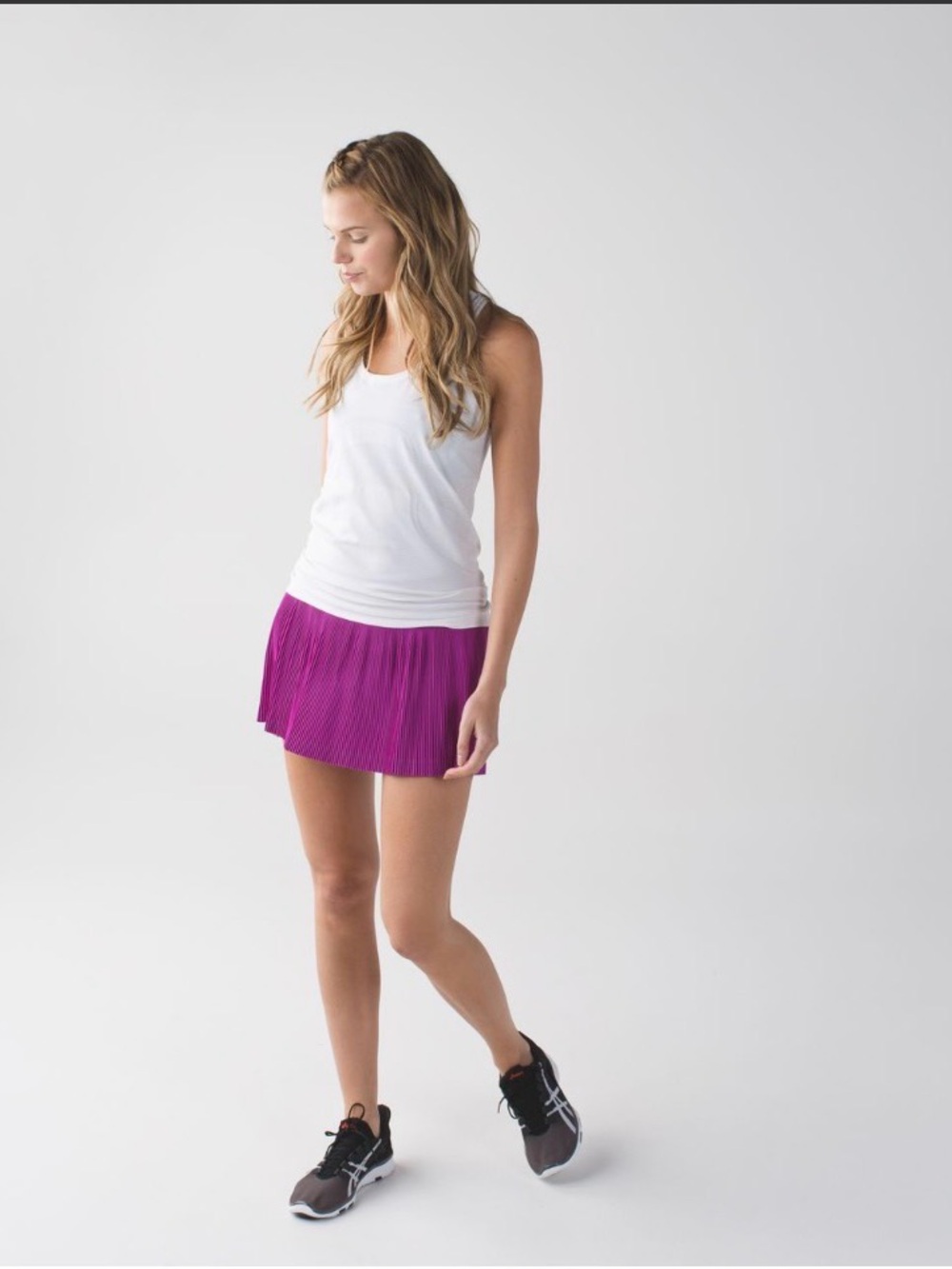 Lululemon Pleat to Street Mid-Rise Tennis Skirt Ultra Violet - 10